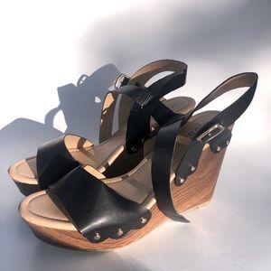 Diba wedges women’s heels black size 10